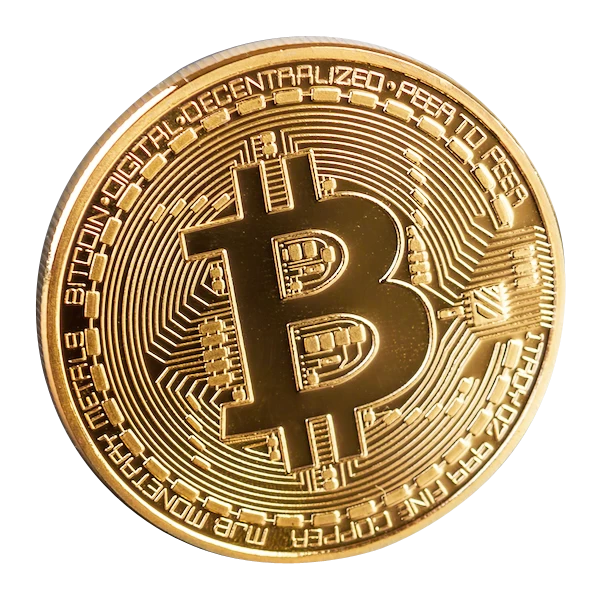 Сувенірна монета Bitcoin