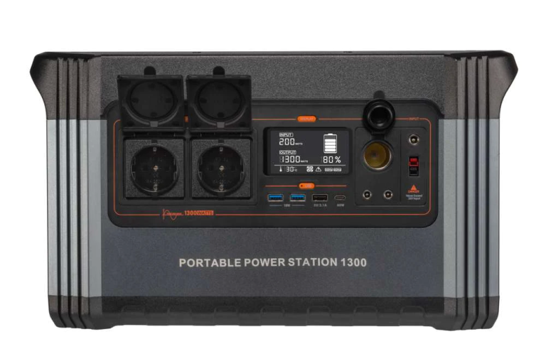 Xtreme Power Station Portable - 1300 Watts - 392000 mAh - Black/Orange