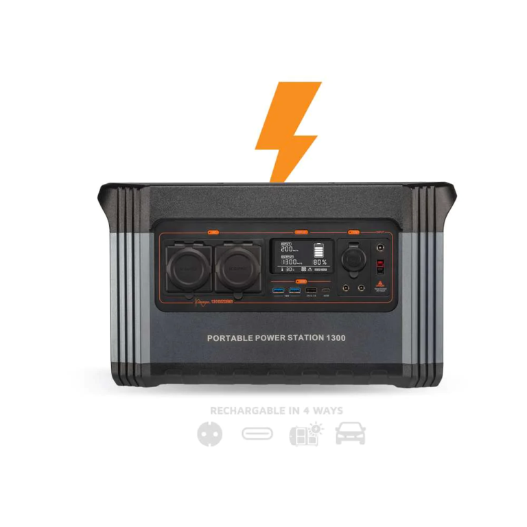Xtreme Power Station Portable - 1300 Watts - 392000 mAh - Black/Orange