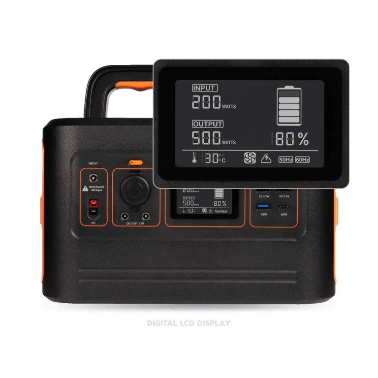 Xtreme Power Station Portable - 500 Watts - 192000 mAh - Black/Orange