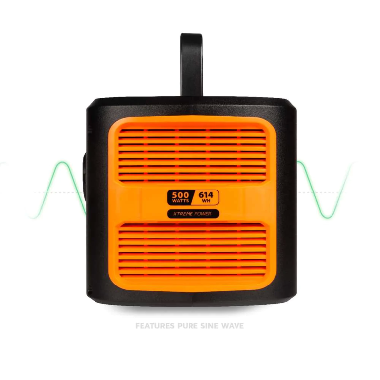 Xtreme Power Station Portable - 500 Watts - 192000 mAh - Black/Orange