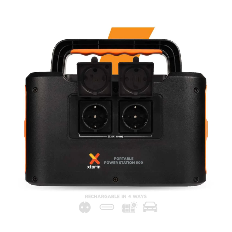 Xtreme Power Station Portable - 500 Watts - 192000 mAh - Black/Orange