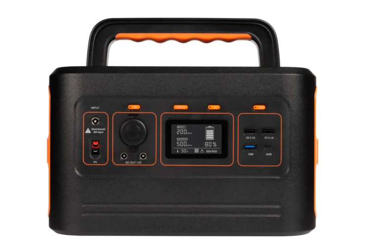 Xtreme Power Station Portable - 500 Watts - 192000 mAh - Black/Orange