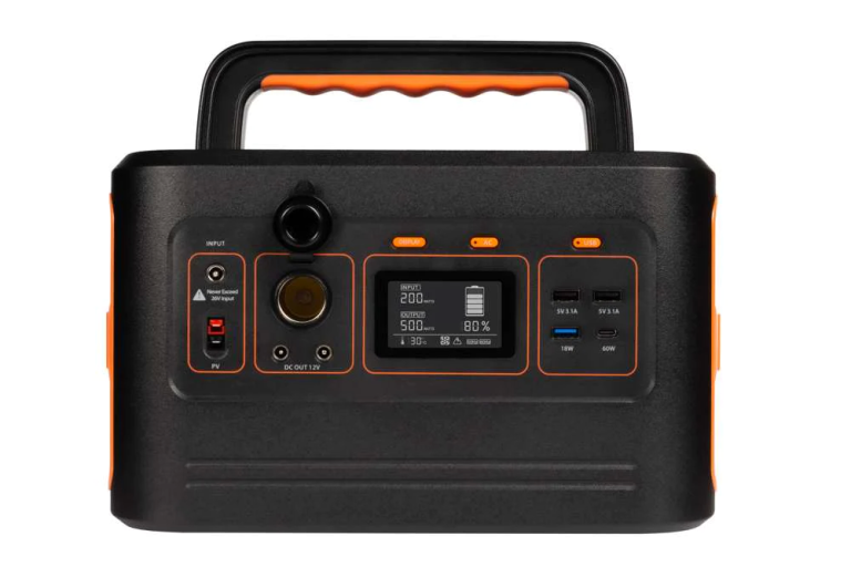 Xtreme Power Station Portable - 500 Watts - 192000 mAh - Black/Orange