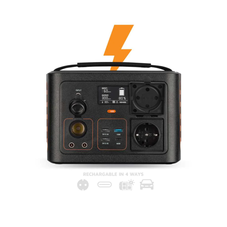 Xtreme Power Station Portable - 300 Watts - 78000 mAh - Black/Orange