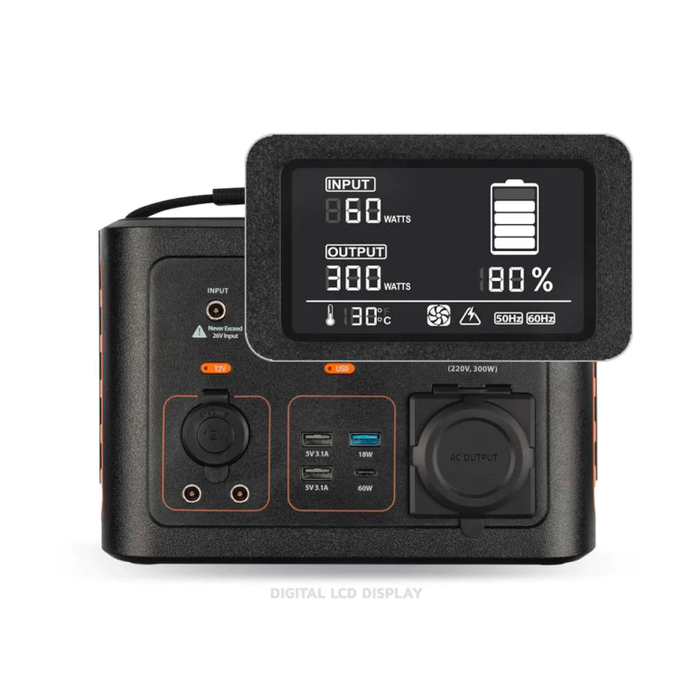 Xtreme Power Station Portable - 300 Watts - 78000 mAh - Black/Orange