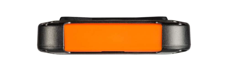 Xtreme Solar Power Bank Charger - 10000 mAh - Black/Orange