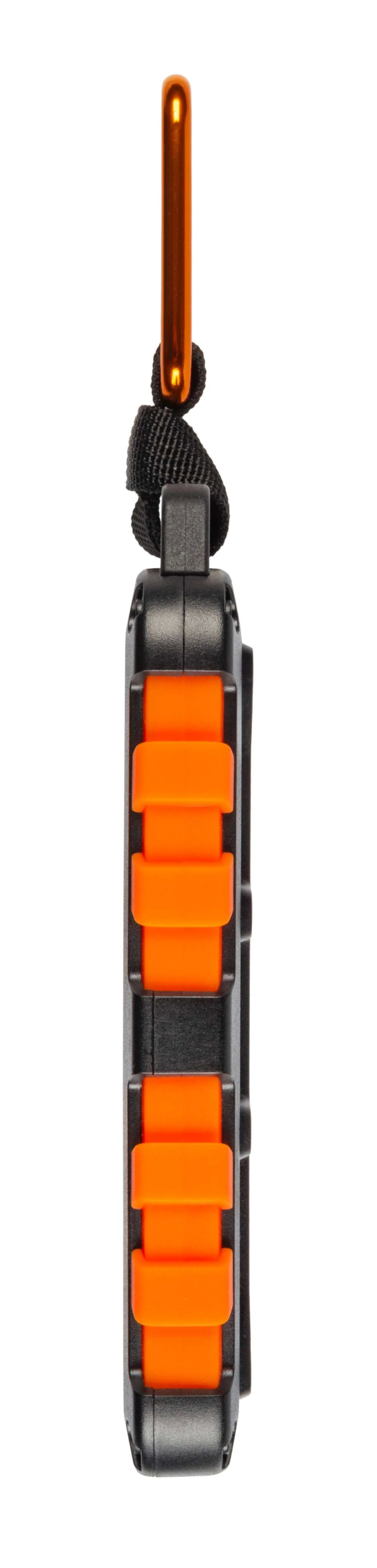 Xtreme Solar Power Bank Charger - 10000 mAh - Black/Orange