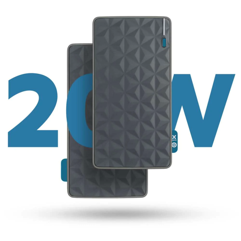 FS4 Power Bank 20 Watts - 20000 mAh - Grey/Blue