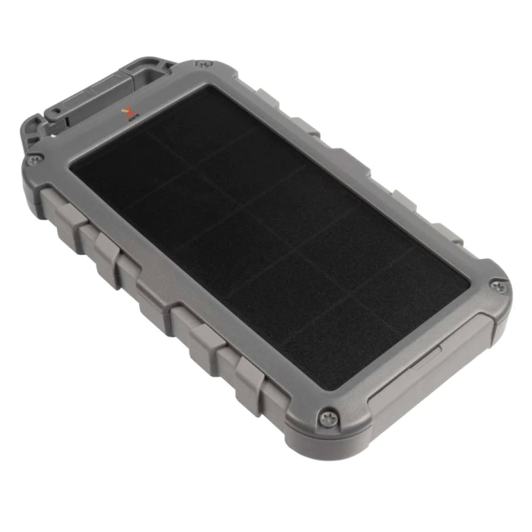 FS4 Solar Power Bank 20 Watts - 10000 mAh - Grey/Dark Grey