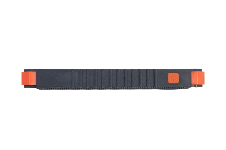 Xtreme Solar Power Bank Charger - 5000 mAh - Black/Orange