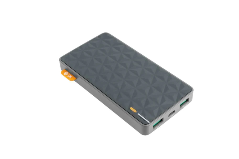 FS4 Power Bank 20 Watts - 10000 mAh - Grey/Orange