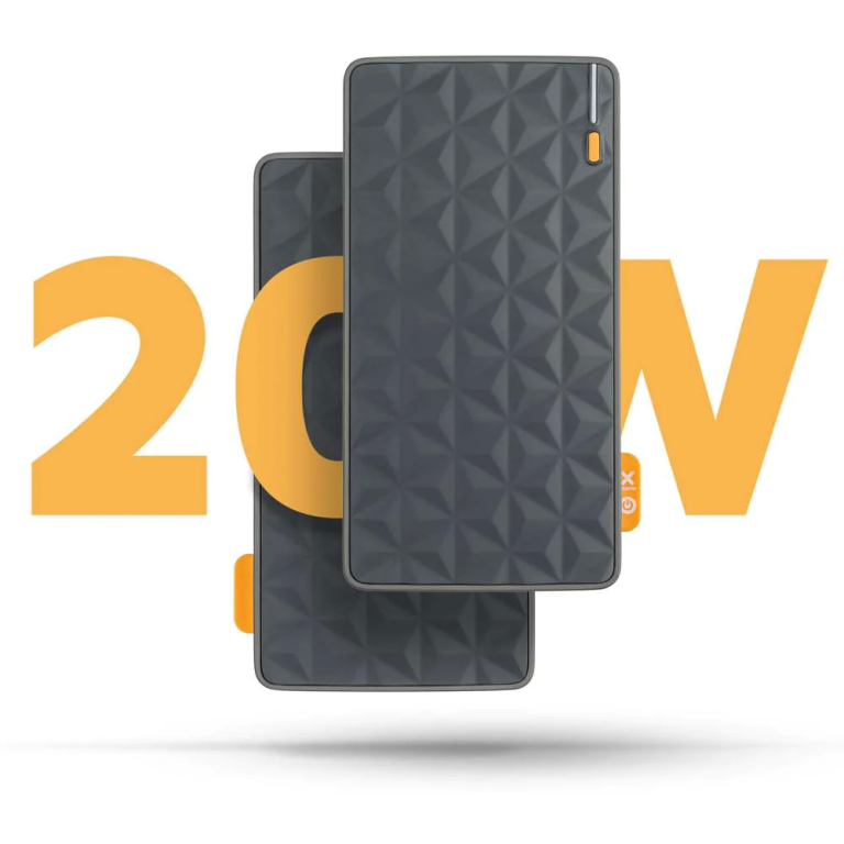 FS4 Power Bank 20 Watts - 10000 mAh - Grey/Orange