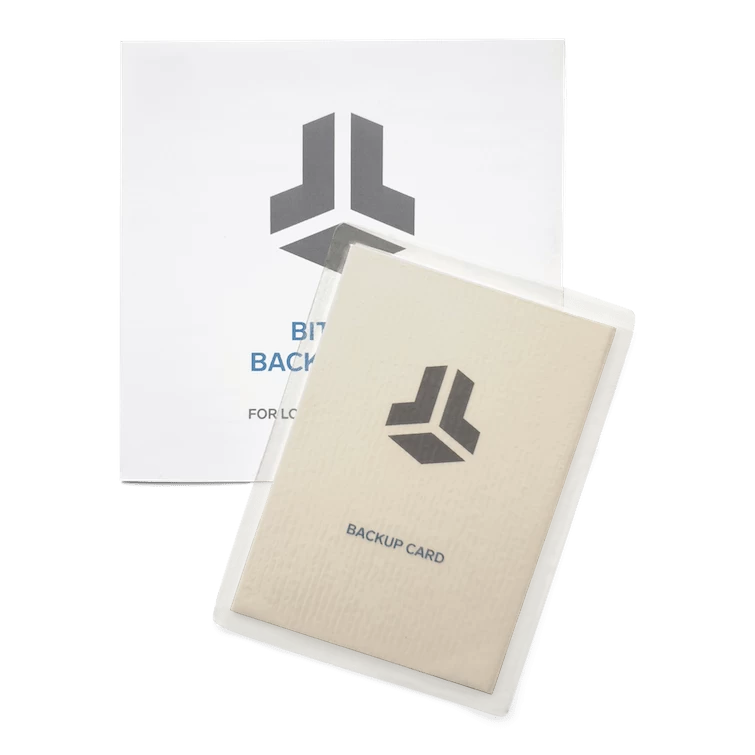 Резервна карта для сід-фрази, 3 шт. Backup card for seed phrase