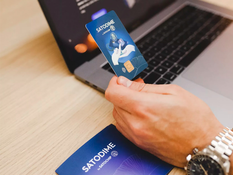 Satochip Satodime, смарт-карта холодного зберігання крипти, NFC