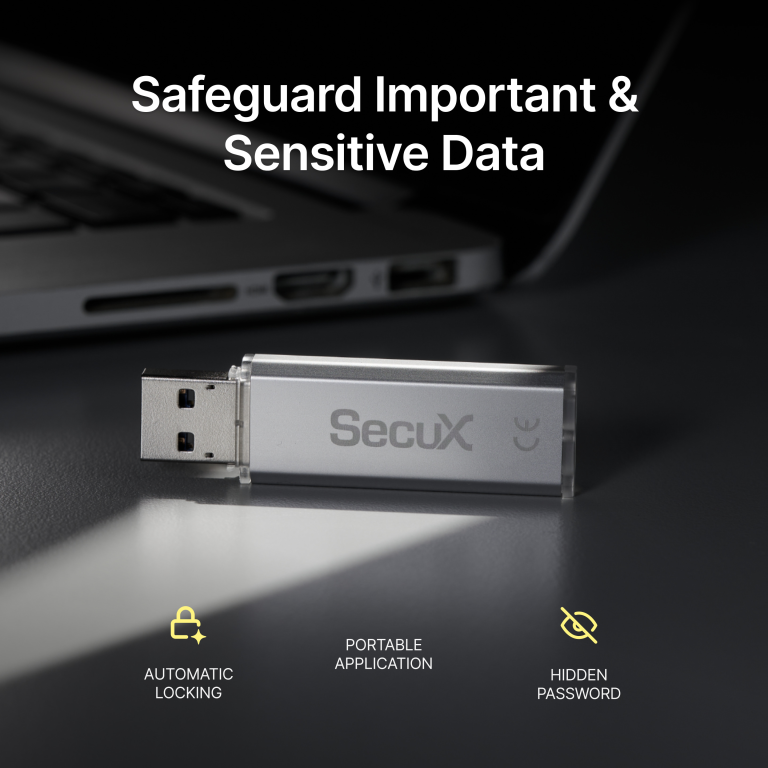 SecuX Forte USB флешка з шифруванням та паролем
